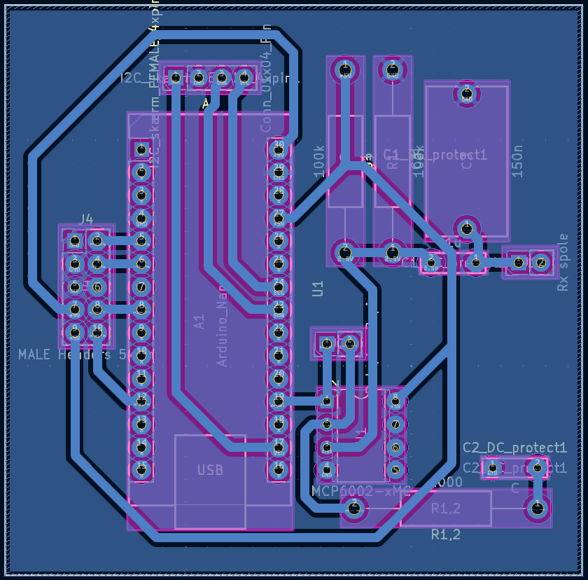 RX Amp PCB